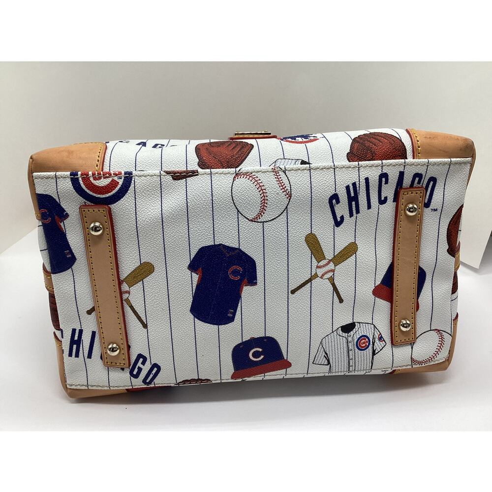 Dooney & Bourke Chicago Cubs Shoulder Hand Bag Rare - Picture 6 of 13